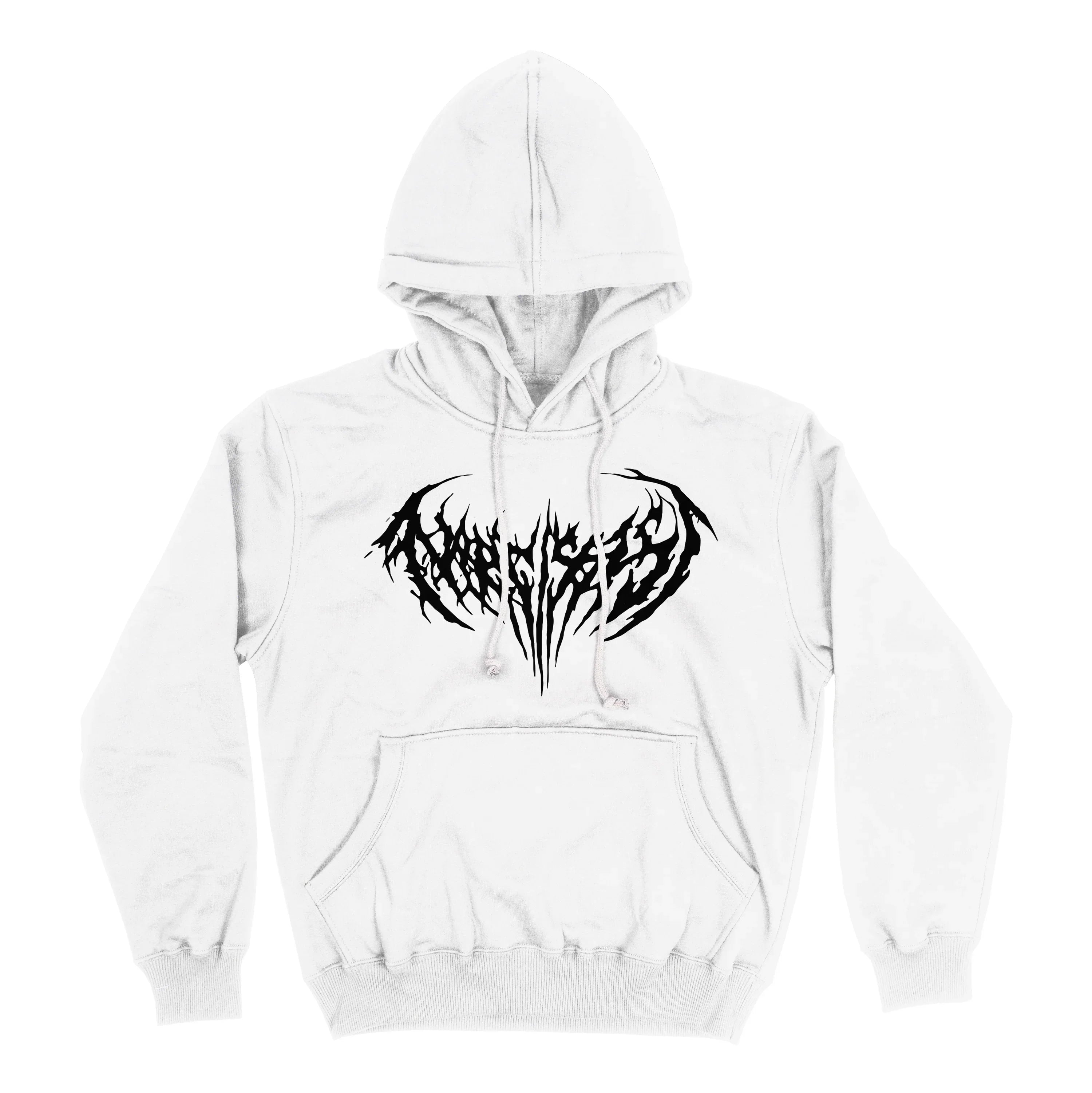 Y2K Classic Loose Bizarre Gothic Pattern Hoodie