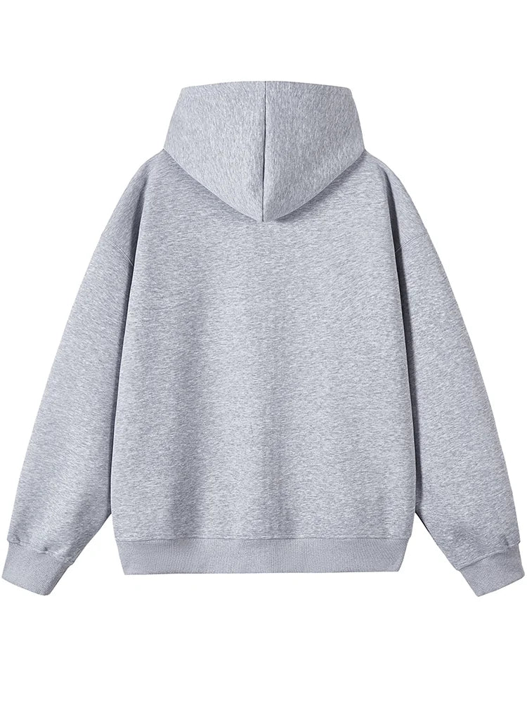 Classic Zip-up Hooded Sweatshirt