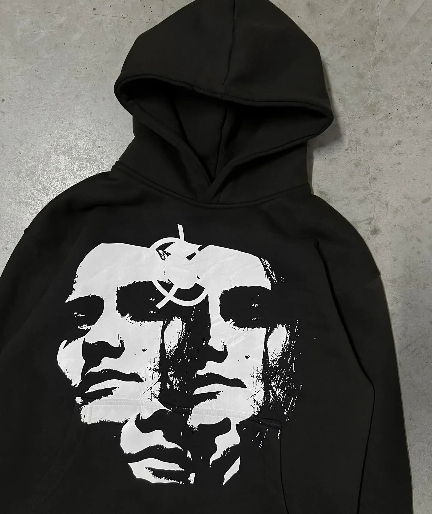War With The World Printed Hoodie